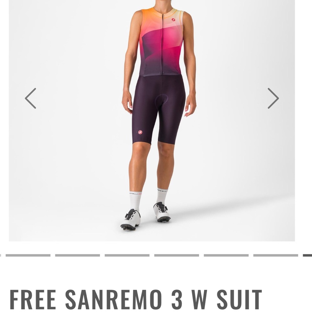 Castelli Women's Free Sanremo 3 W Suit - Multicolor